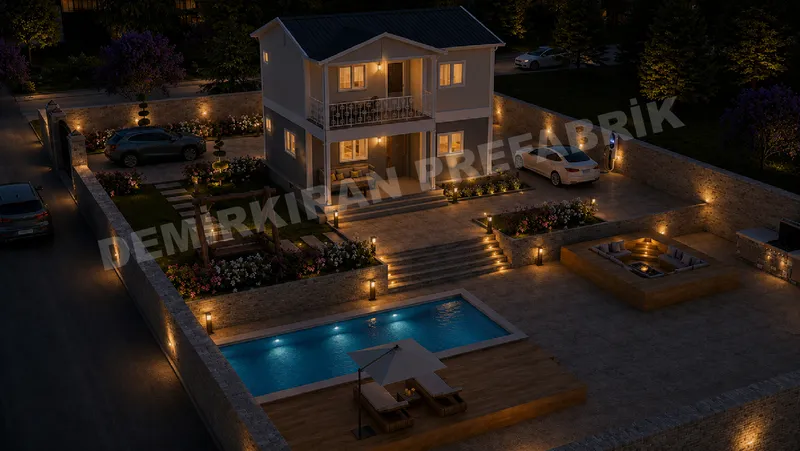 2+1 · 108 m² · Kétszintes előregyártott ház kép 6