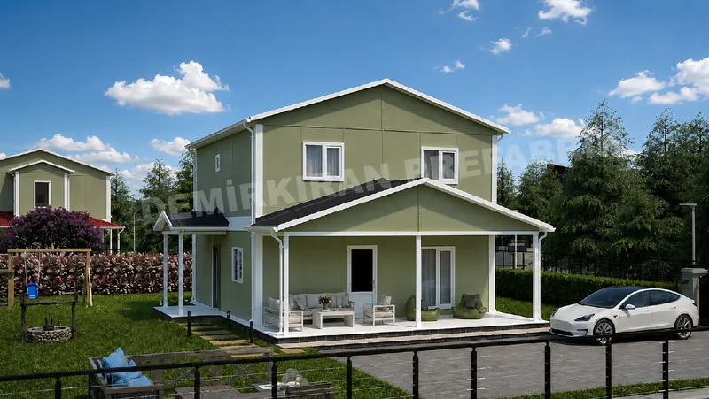 3+1 · 143 m² · Διώροφη προκατασκευασμένη κατοικία εικόνα 5