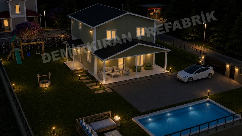 3+1 · 143 m² · Διώροφη προκατασκευασμένη κατοικία εικόνα 8