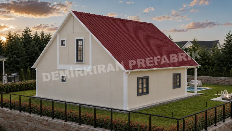 3+1 · 156 m² · Διώροφη προκατασκευασμένη κατοικία εικόνα 4