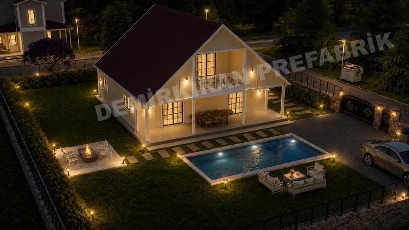 3+1 · 156 m² · Διώροφη προκατασκευασμένη κατοικία εικόνα 6