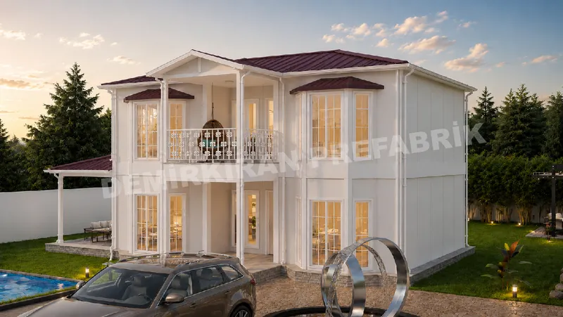 3+1 · 169 m² · Διώροφη προκατασκευασμένη κατοικία εικόνα 2