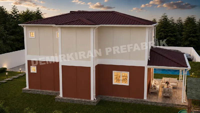 3+1 · 169 m² · Διώροφη προκατασκευασμένη κατοικία εικόνα 4