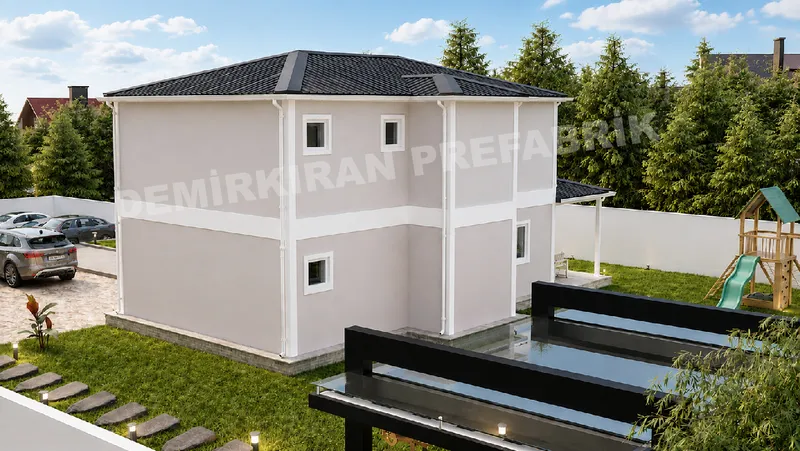 3+1 · 169 m² · Διώροφη προκατασκευασμένη κατοικία εικόνα 5