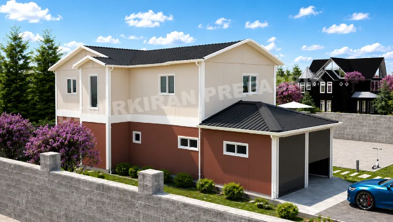 3+1 · 200 m² · Двуетажна сглобяема къща изображение 6