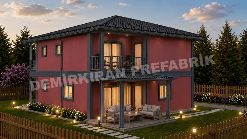 5+1 · 213 m² · Zweigeschossiges Fertighaus Bild 3