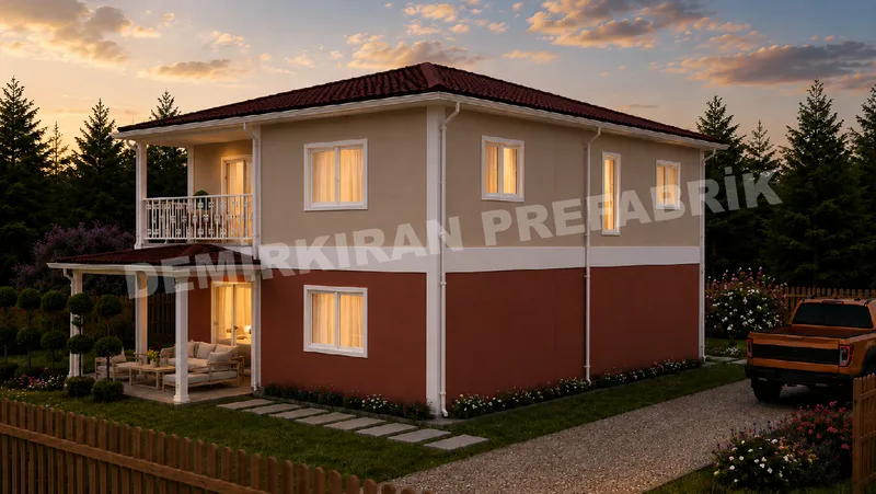 5+1 · 213 m² · Zweigeschossiges Fertighaus Bild 5