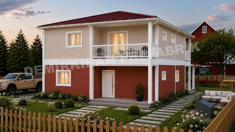 5+1 · 213 m² · Zweigeschossiges Fertighaus Bild 6