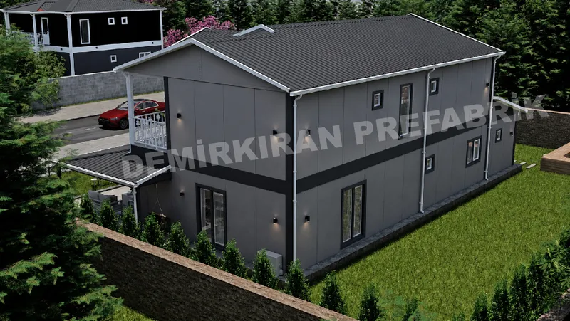5+1 · 271 m² · Kétszintes előregyártott ház kép 4