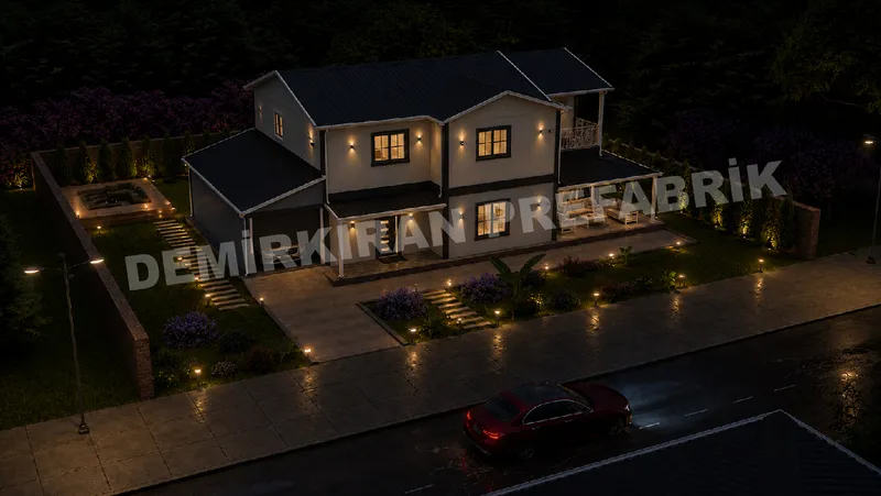 5+1 · 271 m² · Kétszintes előregyártott ház kép 5