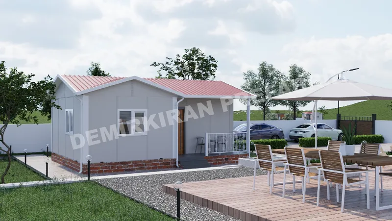 1+1 · 40 m² · Single-storey prefab home image 5