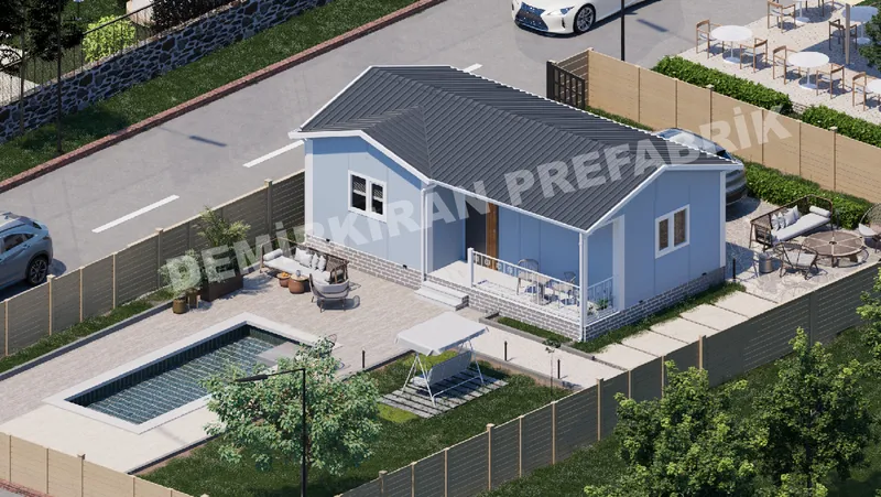 1+1 · 46 m² · Prízemný montovaný dom obrázok 3