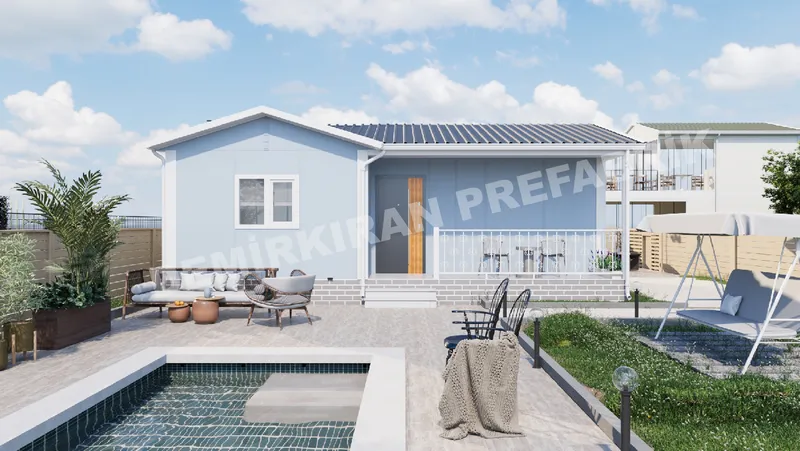 1+1 · 46 m² · Prízemný montovaný dom obrázok 4