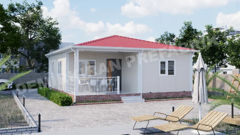1+1 · 63 m² · Single-storey prefab home image 5