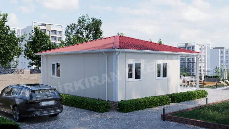 1+1 · 63 m² · Single-storey prefab home image 6