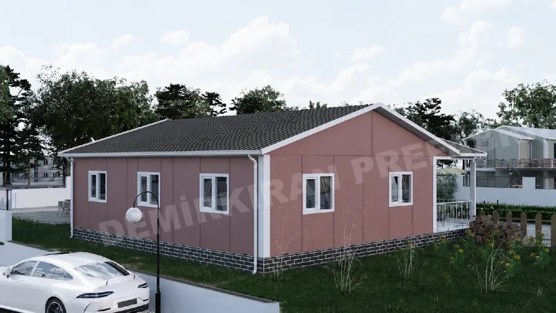 2+1 · 100 m² · Parterowy dom prefabrykowany zdjęcie 5