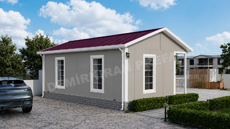 2+1 · 49 m² · Egyszintes előregyártott ház kép 3