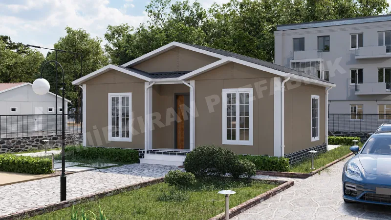 2+1 · 54 m² · Parterowy dom prefabrykowany