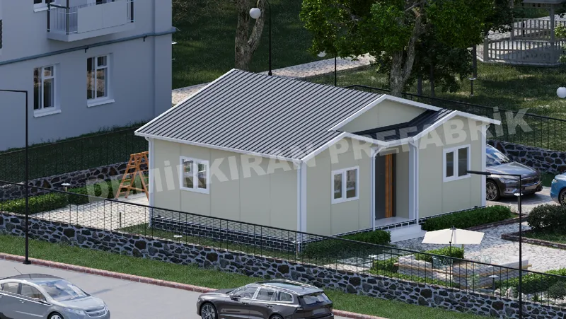 2+1 · 54 m² · Prefabricerat enplanshus bild 3