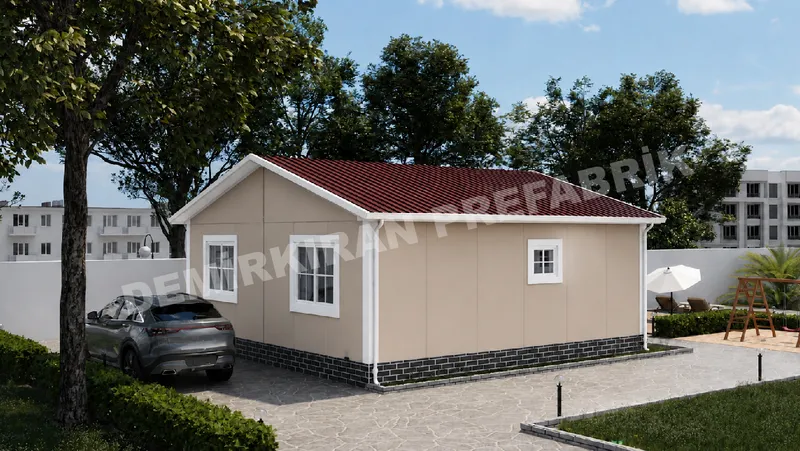 2+1 · 61 m² · Prefabricerat enplanshus bild 6