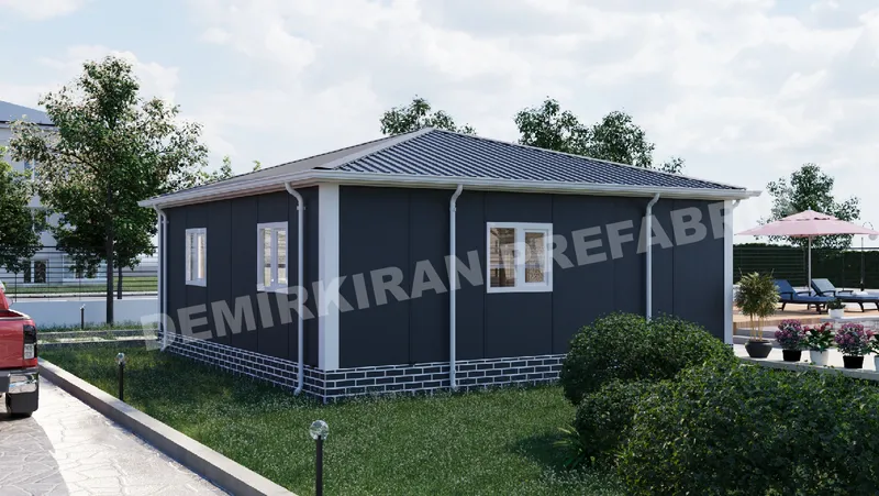 2+1 · 64 m² · Casa pré-fabricada térrea imagem 5