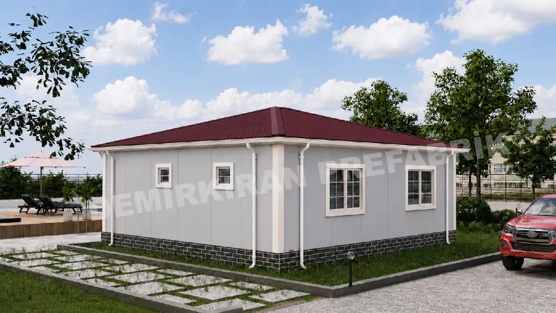 2+1 · 64 m² · Casa pré-fabricada térrea imagem 7