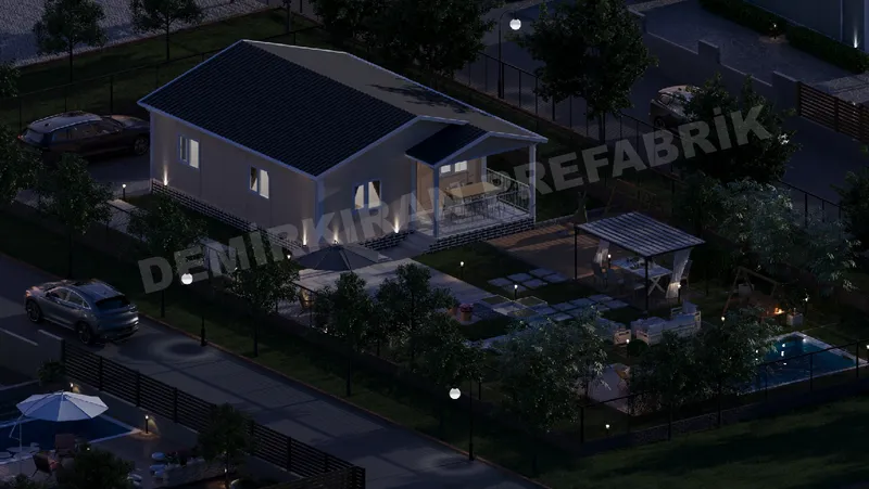 2+1 · 72 m² · Casa pré-fabricada térrea imagem 6