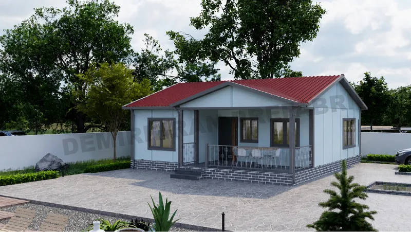 2+1 · 85 m² · Casa prefabbricata a un piano immagine 2