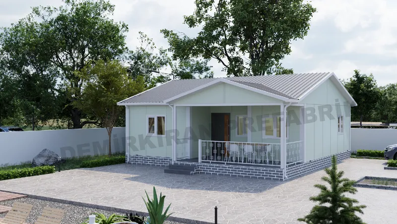 2+1 · 85 m² · Casa prefabbricata a un piano immagine 3