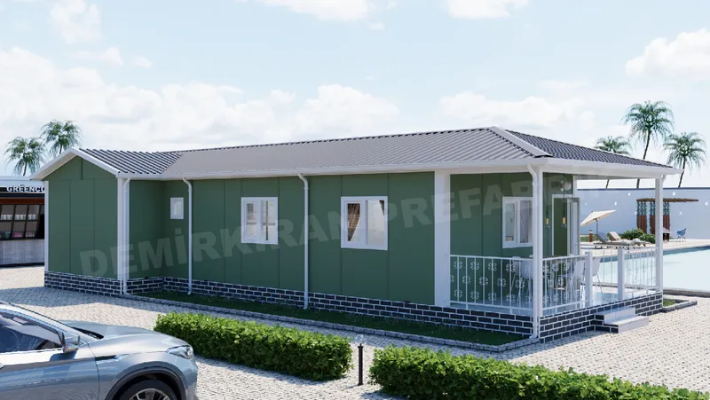 2+1 · 88 m² · Casa prefabbricata a un piano immagine 2