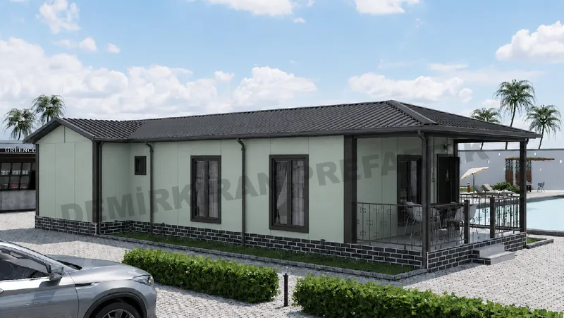 2+1 · 88 m² · Casa prefabbricata a un piano immagine 4