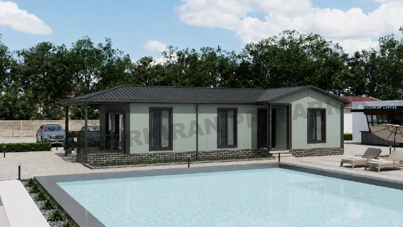 2+1 · 88 m² · Casa prefabbricata a un piano immagine 5