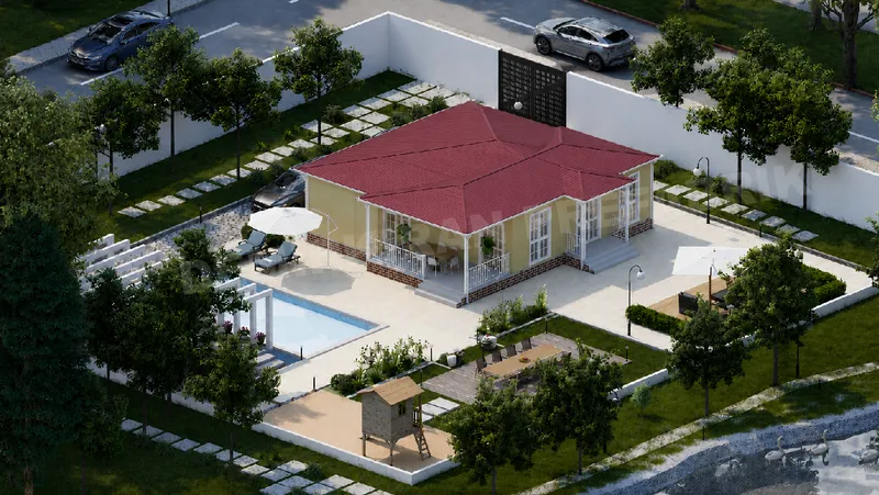 2+1 · 95 m² · Casa prefabbricata a un piano