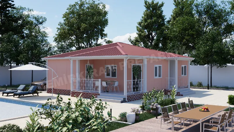 2+1 · 95 m² · Casa prefabbricata a un piano immagine 2