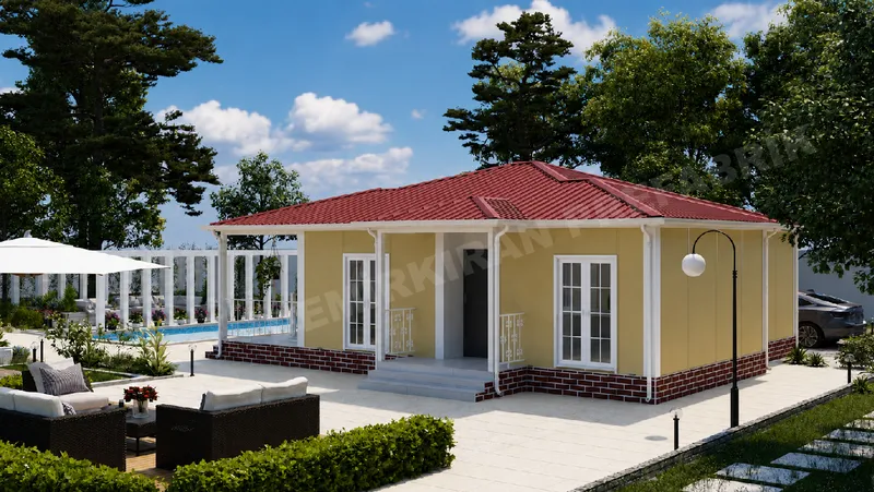 2+1 · 95 m² · Casa prefabbricata a un piano immagine 4