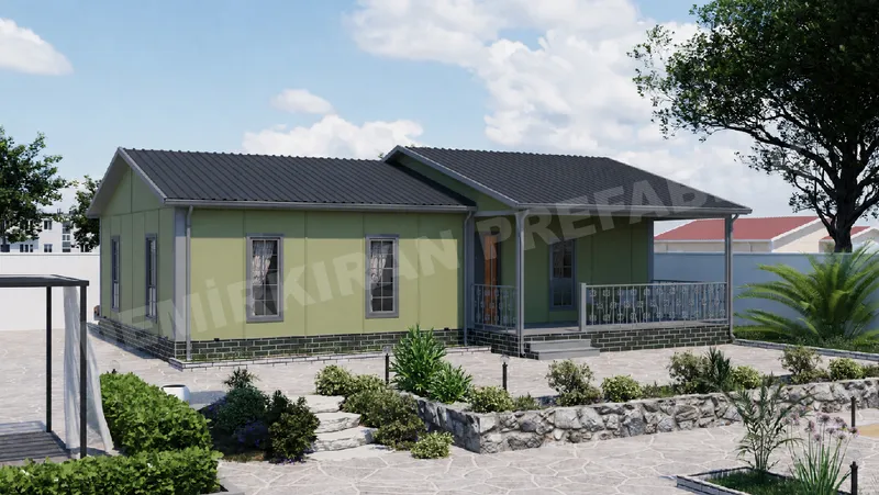 3+1 104 m² Tek Katlı Prefabrik Konut görsel 2