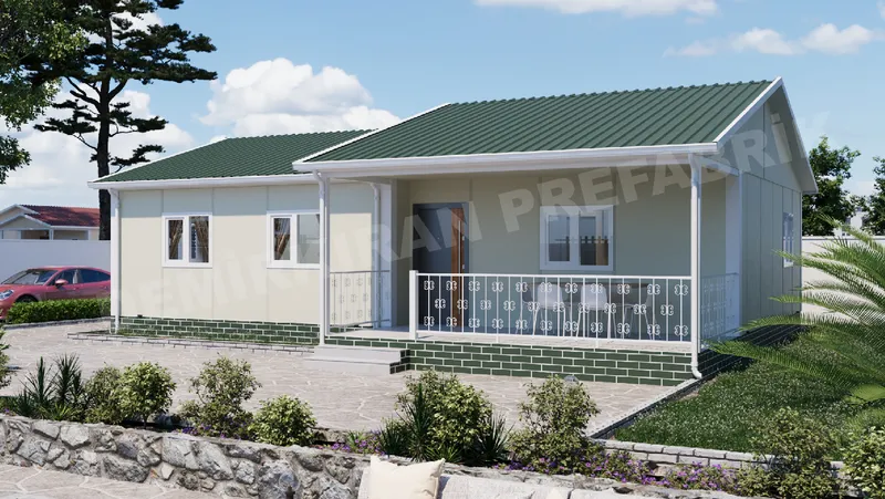 3+1 104 m² Tek Katlı Prefabrik Konut görsel 3