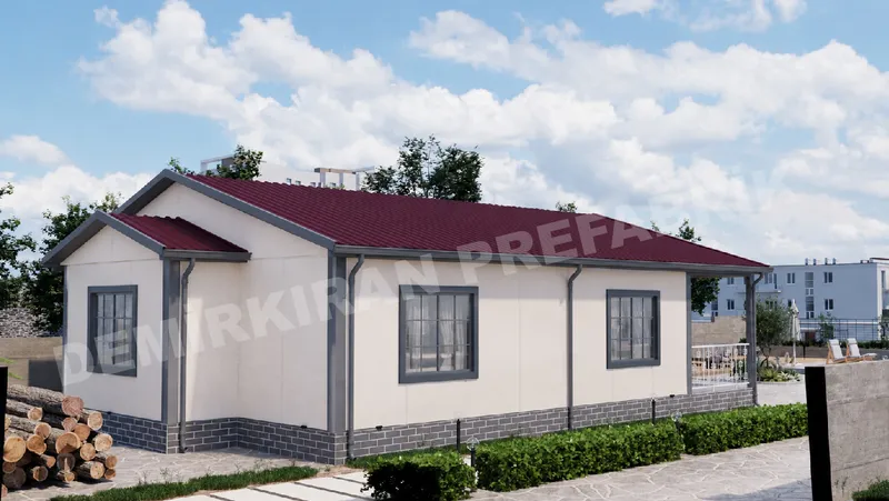 3+1 106 m² Tek Katlı Prefabrik Konut görsel 4