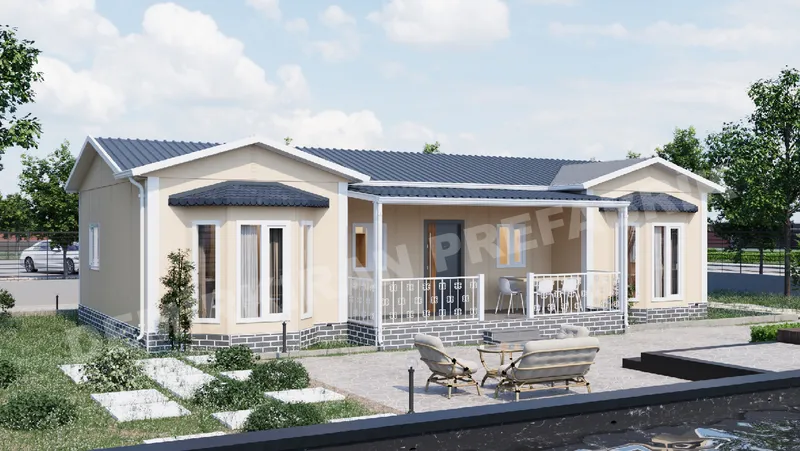3+1 109 m² Tek Katlı Prefabrik Konut görsel 3