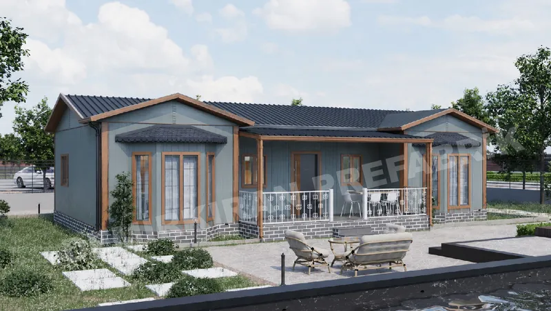 3+1 109 m² Tek Katlı Prefabrik Konut görsel 4