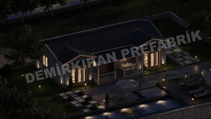 3+1 109 m² Tek Katlı Prefabrik Konut görsel 6