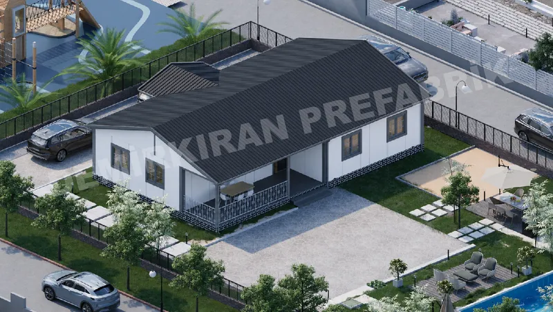 3+1 135 m² Tek Katlı Prefabrik Konut