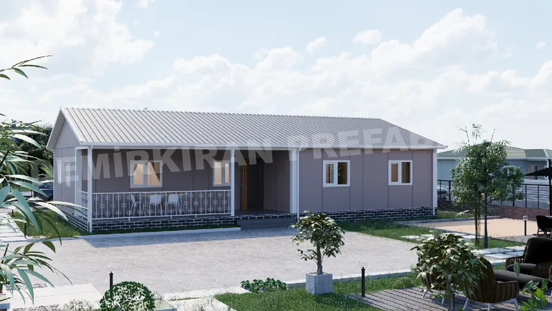 3+1 135 m² Tek Katlı Prefabrik Konut görsel 2