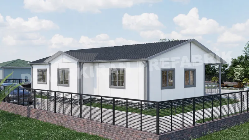 3+1 135 m² Tek Katlı Prefabrik Konut görsel 5