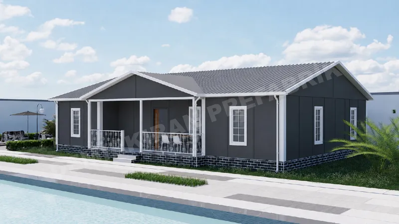 3+1 144 m² Tek Katlı Prefabrik Konut görsel 2
