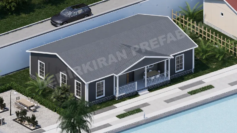 3+1 144 m² Tek Katlı Prefabrik Konut görsel 4