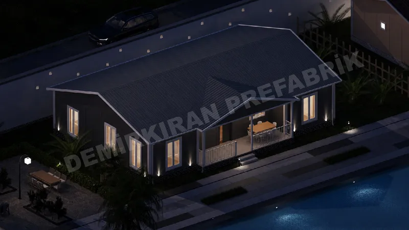 3+1 144 m² Tek Katlı Prefabrik Konut görsel 6
