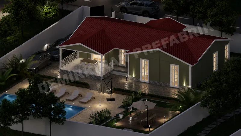 3+1 · 145 m² · Casa prefabbricata a un piano immagine 6