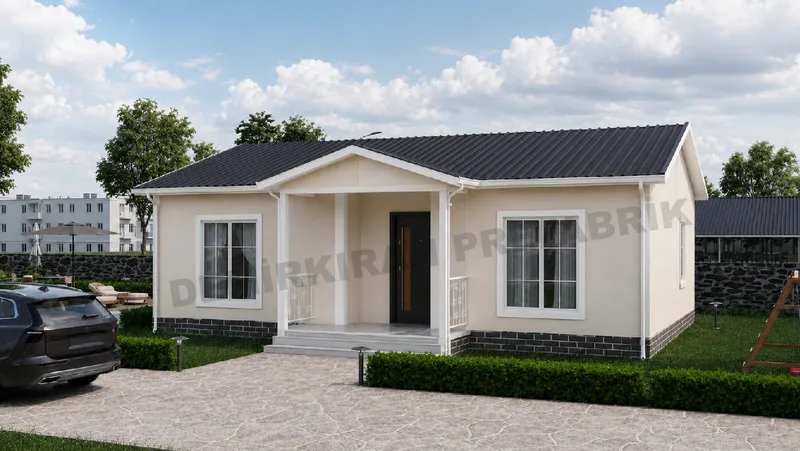 3+1 · 82 m² · Casa prefabbricata a un piano immagine 2