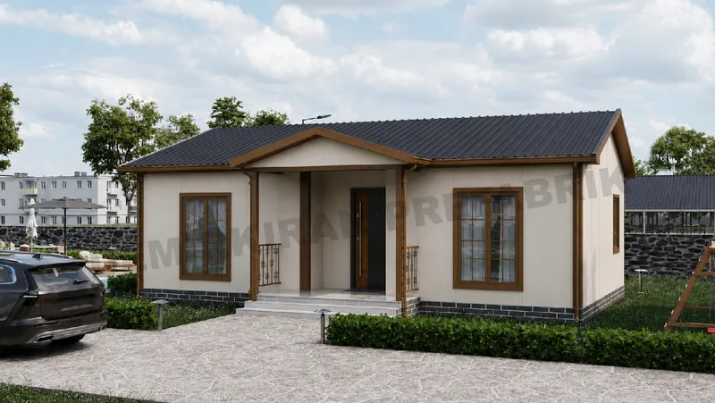 3+1 · 82 m² · Casa prefabbricata a un piano immagine 3